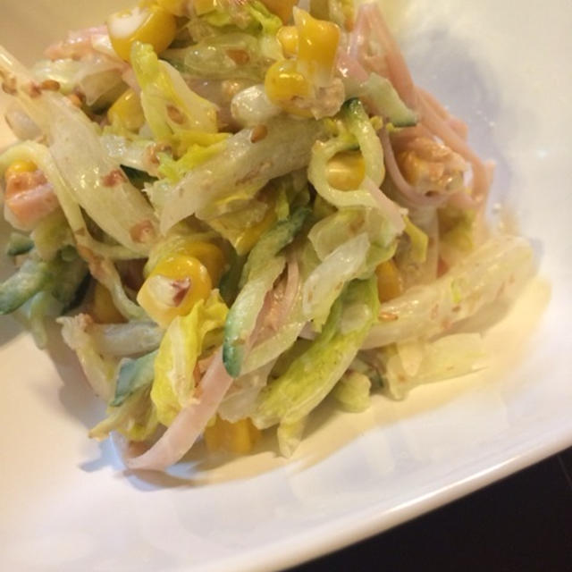 白菜の和風サラダ