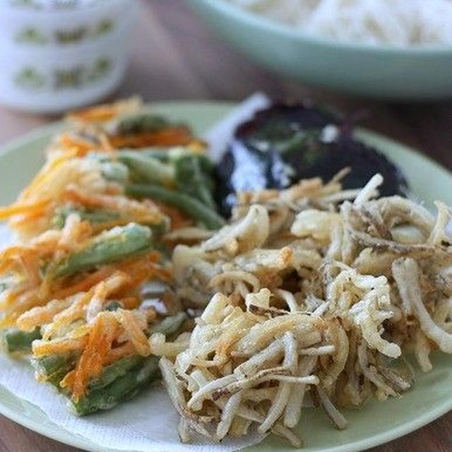 ゴボウのかき揚げ