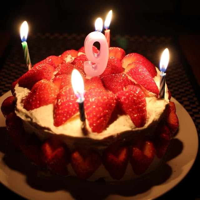 ９歳の誕生日＆揚げない唐揚げ