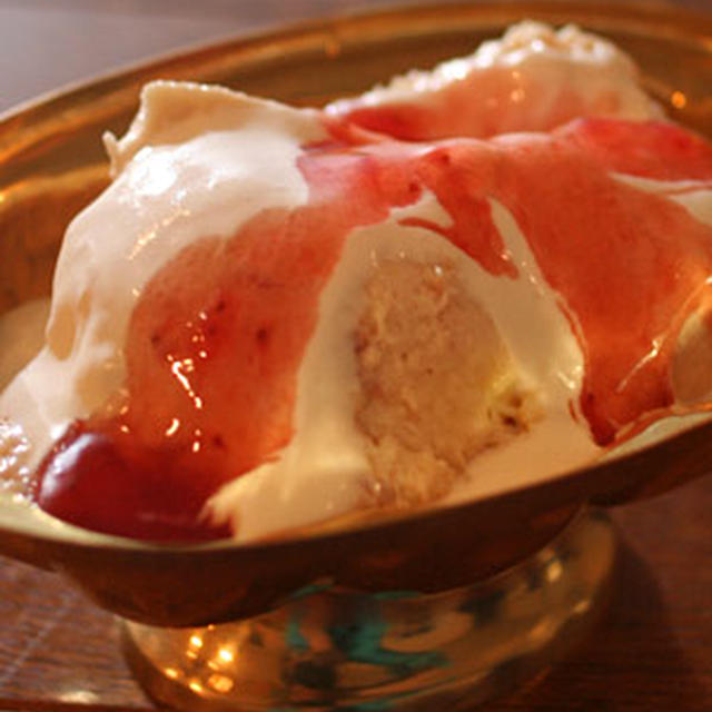 Bavarese di fragola