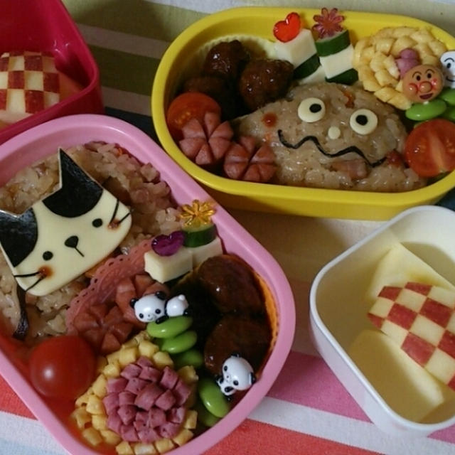 ２人分のお弁当☆