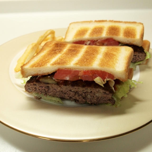 ハンバーグサンド
