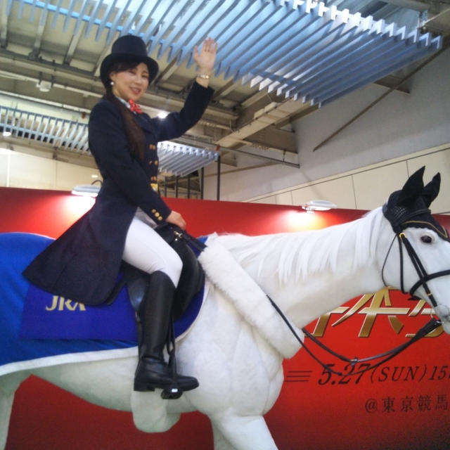 イベント☆品川駅に馬が登場