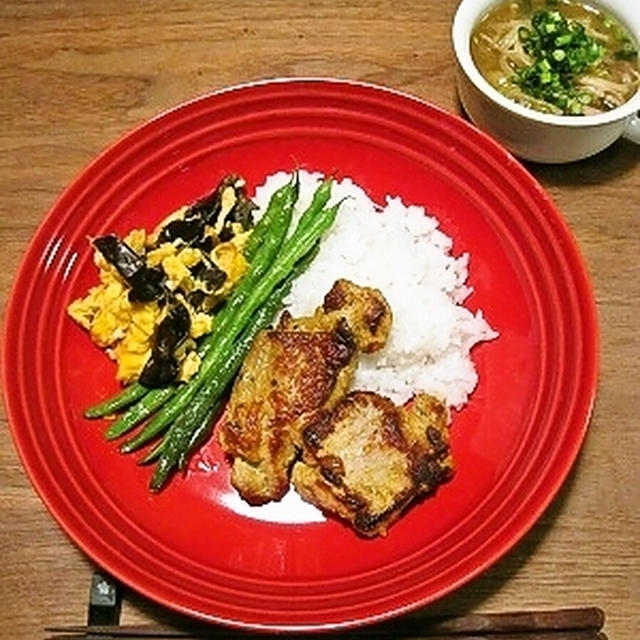 塩麹でタンドリーチキン
