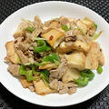 豚肉と厚揚げの炒めもの