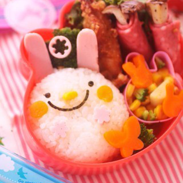 まんまるうさちゃん弁当　と　これが言いたい。