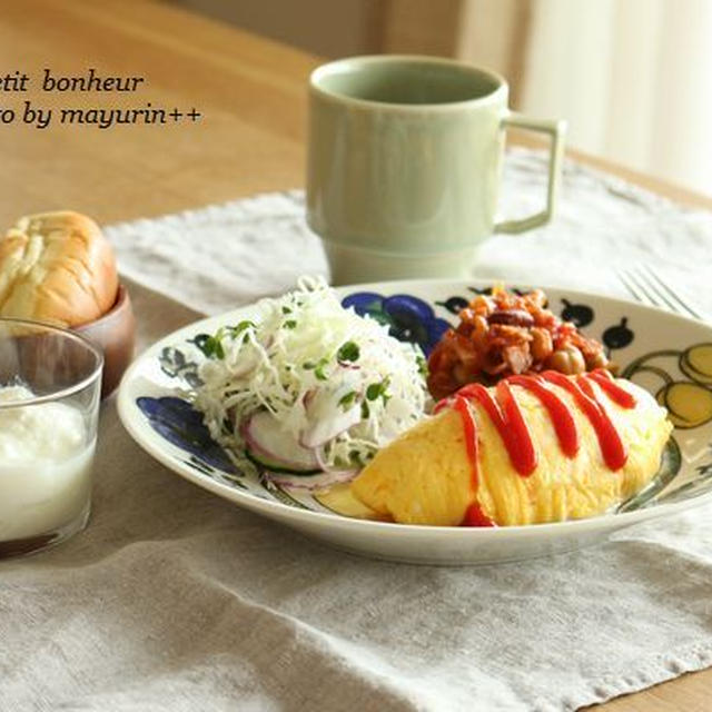レンジｄｅオムレツ。。。