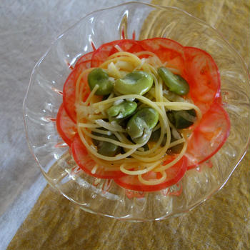  ◇そら豆サラダ（グルテンフリー）◇