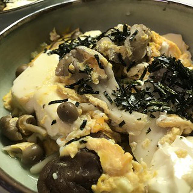 アジ茶漬けで豆腐卵とじ By スマイルミーさん レシピブログ 料理ブログのレシピ満載