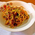 米麺で焼きそば