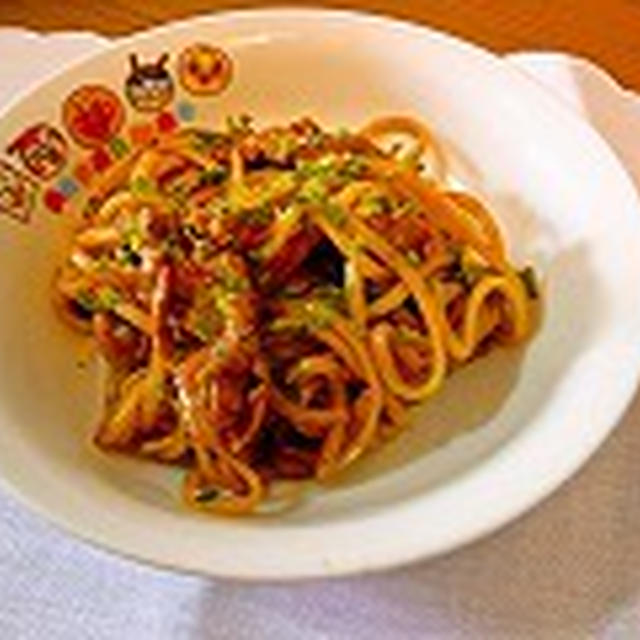 米麺で焼きそば