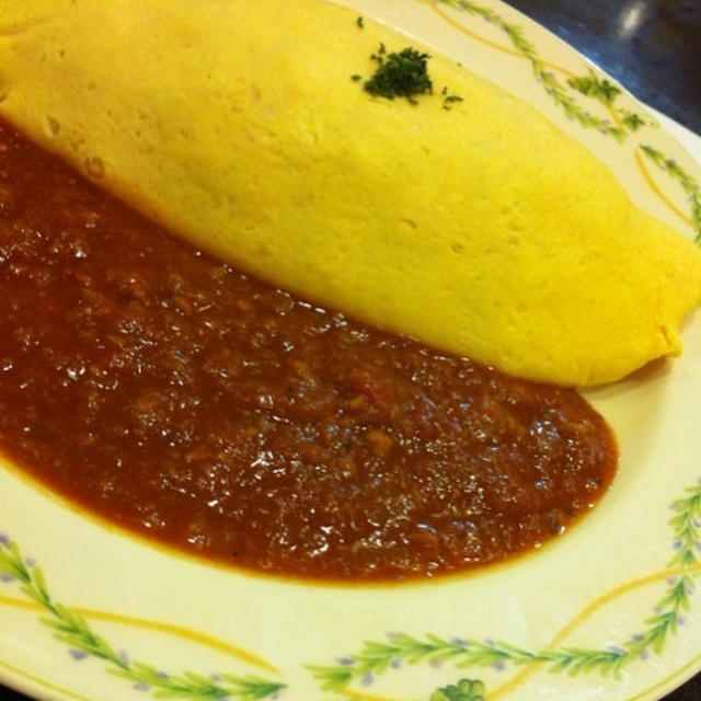 オムライス　卵と私