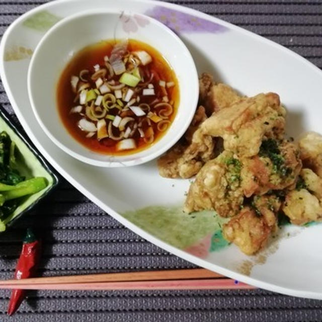 鶏肉大好きさんから質問？ザンギ釧路風？炸鶏的本格派唐揚げ手法！