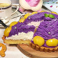 紫芋のタルトPurple sweet potato tart