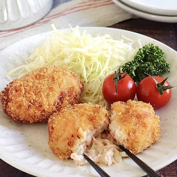 カニ缶要らず！リーズナブルなのにめっちゃ濃厚なカニクリームコロッケ風