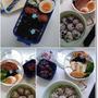 【お弁当記録】昨日は姫の夜まで楽しい保育でカレーとアイスを作ったみたい♪王子と私は…