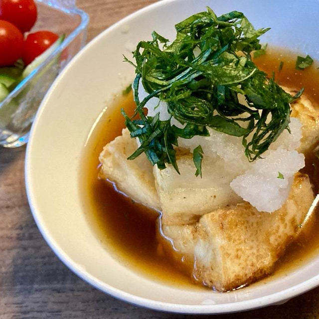 揚げ出し豆腐にハマる♪