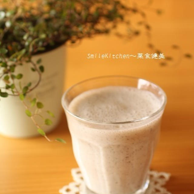 レシピ【便秘解消！！バナナ豆乳ドリンク】