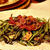 Roasted Green Beans & Mushrooms with Crispy Bacon