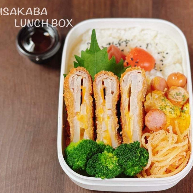 お弁当に嬉しいおかず♪野菜×お肉で、ボリュームフライ弁当2品！