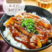 ♡じゅわ〜っと甘辛！なすの蒲焼き丼♡【#簡単レシピ #時短 #節約 #なすレシピ #お弁当 】
