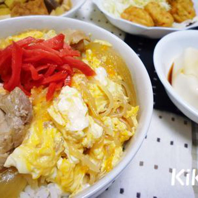 点滴で気分爽快!!　&親子丼de晩ごはん♪&食後のデザートは…