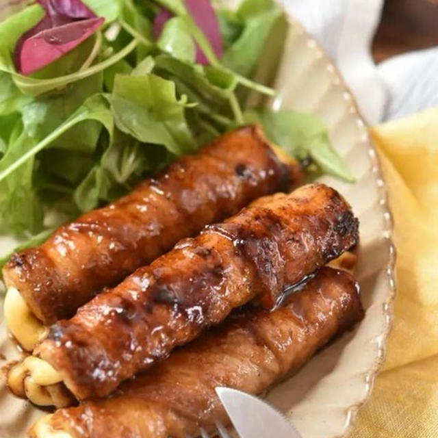 お弁当にもぴったり！子どもが喜ぶちくわの肉巻きおかず