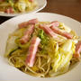【祝】クックパッドつくれぽ10人話題入り★白菜とベーコンの煮込みパスタ♪