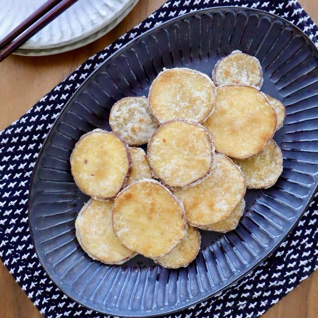 大優勝！ほくほく旨みがすごい【さつまいもの唐揚げ】