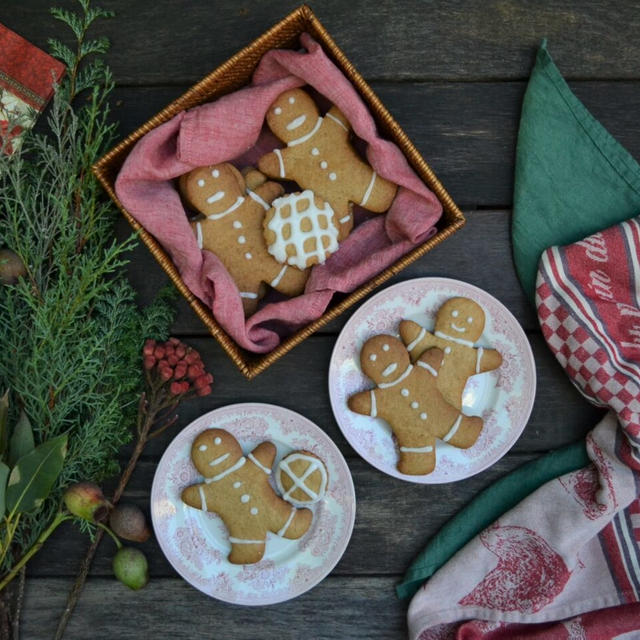 Gingerbread Cookies ジンジャーブレッドクッキー