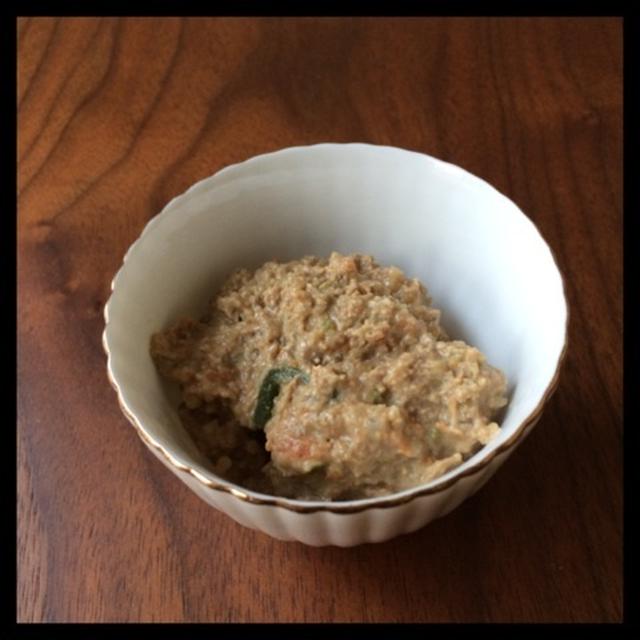 栄養満点！野菜とレバーのペースト