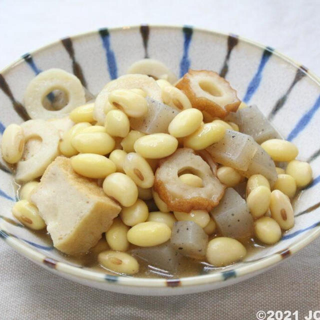 大豆煮