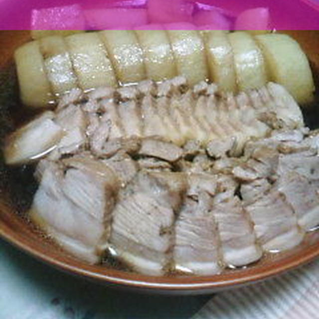 豚バラと　大根の煮もの