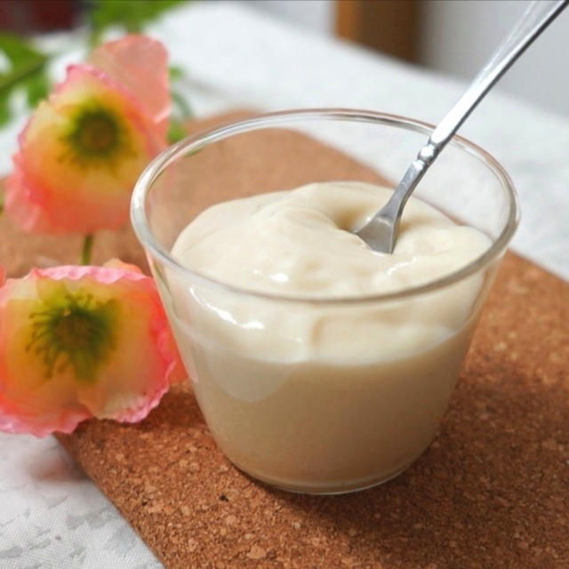 【レンジで簡単】豆乳と米粉の濃厚カスタードクリーム