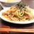 焼きうどん＆きなこ餅