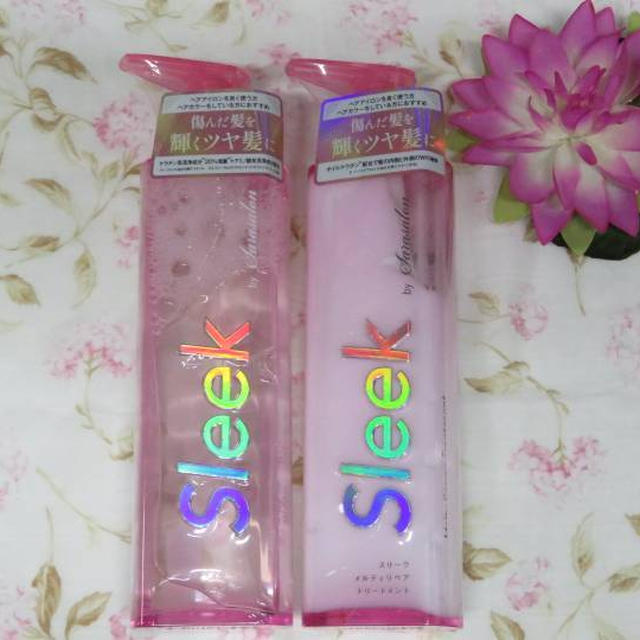 新発売★Sleek by sarasalon メルティリペアシャンプー＆トリートメント
