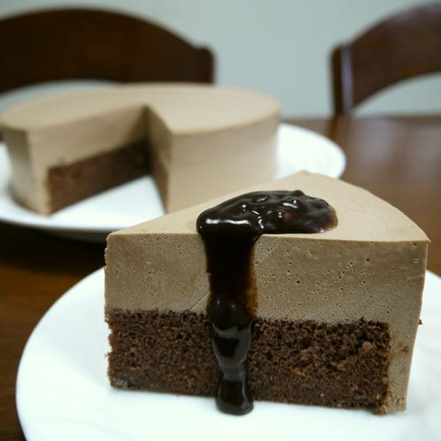 優勝！【手作りチョコケーキトーナメント】チョコレートムースケーキ♪