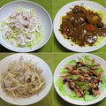 味を変え、調理法を変え、朝のキャベツは続行中：野菜食日記[483]-[486]