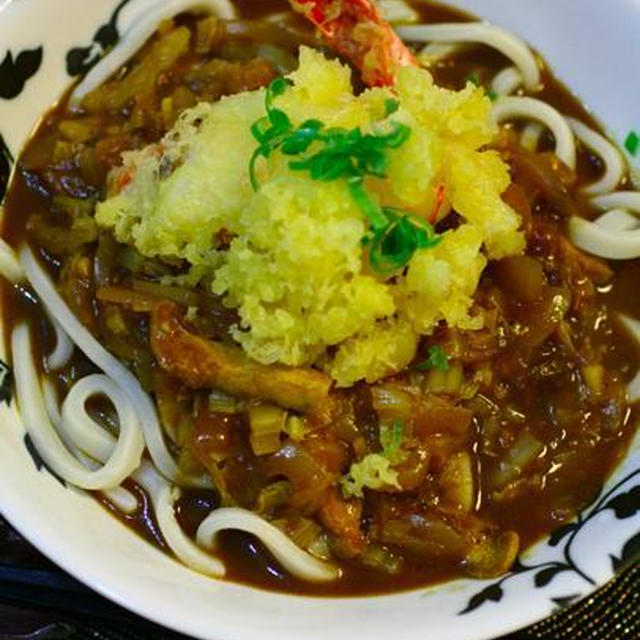 i-kitchen 海老天カレーうどん