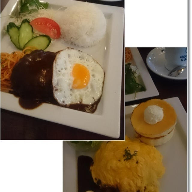 ふわふわデミオムレツとアイスたっぷりフレンチトースト