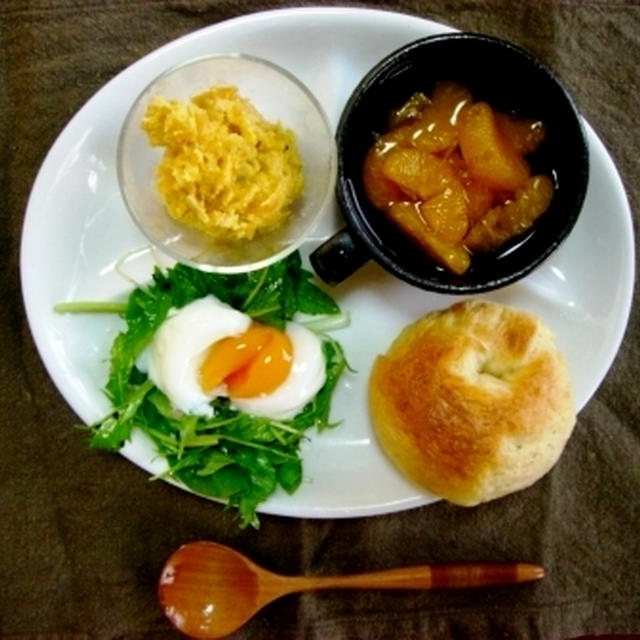 ゆっくり朝ごはん