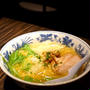 〆はアゴ出汁のラーメンを！