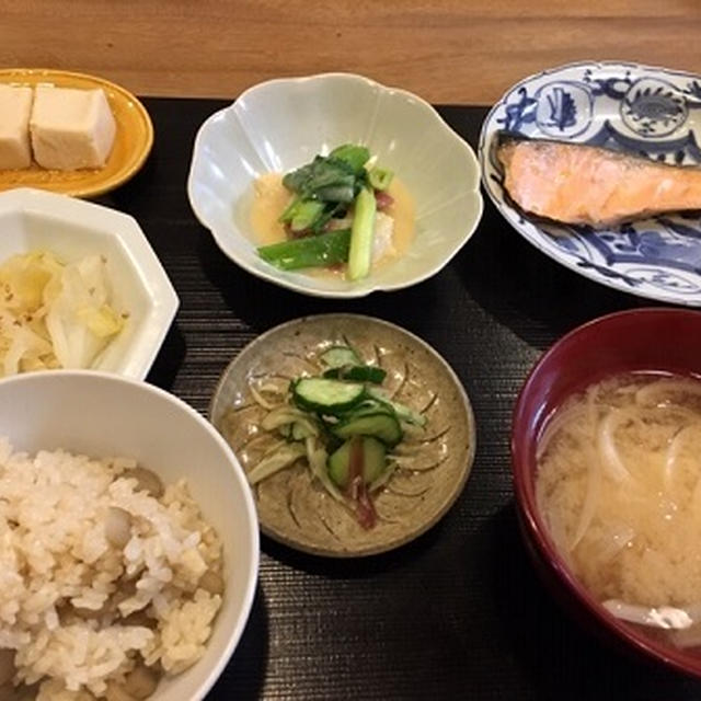 焼き鮭定食