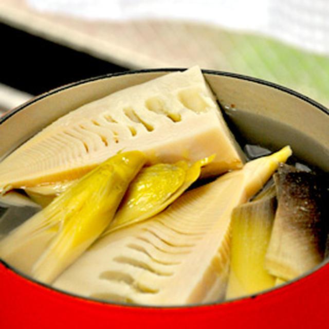 たけのこの茹で方 → 水煮