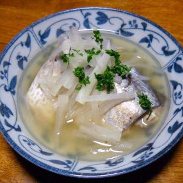 さばと大根のスープ仕立て