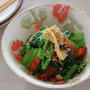 うちで一番よく食べる小松菜の簡単レシピ【小松菜のごま和え】
