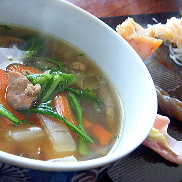 お雑煮とお膳