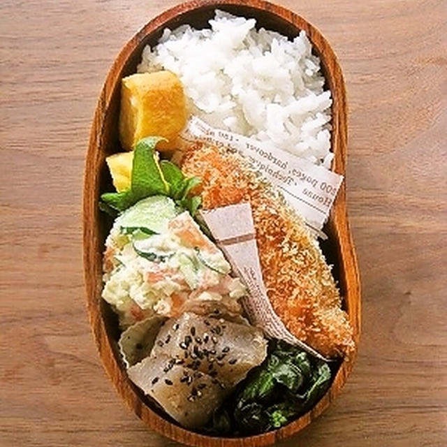 鮭フライ弁当