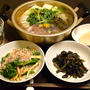 大変手軽で最高の味。「鯛あらの湯豆腐」