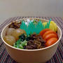 ヘルシー土鍋まぜご飯お弁当。